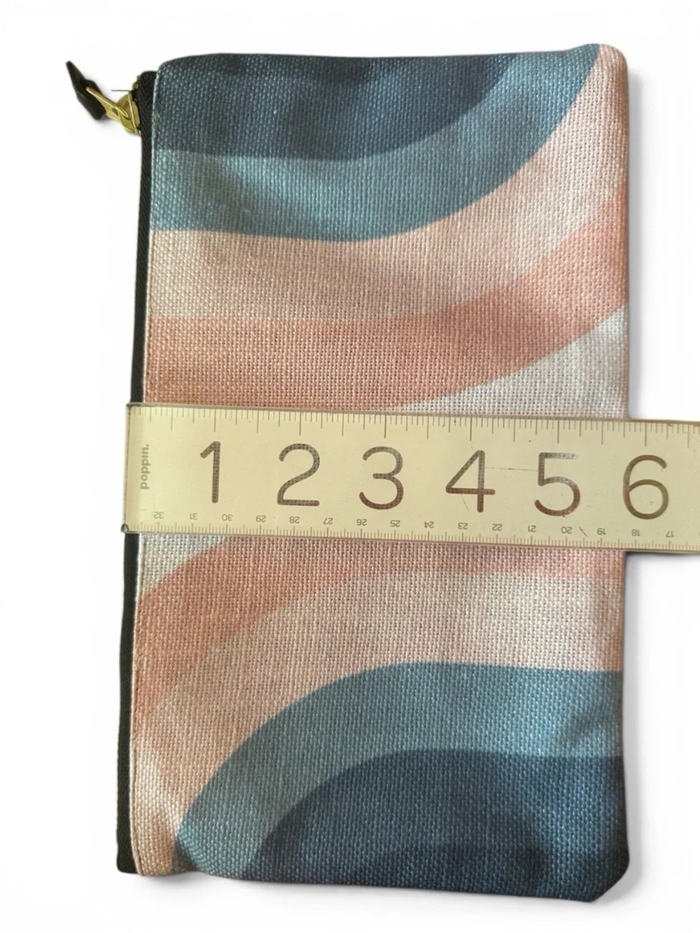 Society 6 Emanuela Carratoni 70’s Rainbow Carry All Pouch